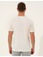 Erkek Ekru Slim Fit Bisiklet Yaka Tişört 50249350-VR019 5