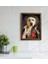 Evcil Dostlara Özel Portre Doğal Masif Ahşap Çerçeveli Tablo 45X65CM-3 3