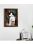 Evcil Dostlara Özel Futbolcu Tasarımlı Portre Doğal Masif Ahşap Çerçeveli Tablo 45X65CM-1 1