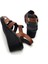 Goldstep 1186 Kadın Lastikli Comfort Feta Topuk Sandalet 4