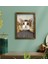 Evcil Dostlara Özel Portre Doğal Masif Ahşap Çerçeveli Tablo 30X40CM-36 1