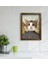 Evcil Dostlara Özel Portre Doğal Masif Ahşap Çerçeveli Tablo 30X40CM-36 3