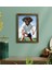 Evcil Dostlara Özel Tenis Oyuncusu Tasarımlı Portre Doğal Masif Ahşap Çerçeveli Tablo 45X65CM-3 2