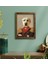 Evcil Dostlara Özel Portre Doğal Masif Ahşap Çerçeveli Tablo 45X65CM-15 2