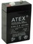 6 Volt 2.8 Amper Dikey Akü Atex 67X34X100 1