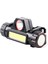 Ledli Kafa Lambası USB Sarjlı Fener Headlamp 5