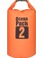 Açık Su Geçirmez Torba Kuru Çuval Pvc Namlu Torbası, Kapasite: 2 lt. (Turuncu) (Yurt Dışından) 1