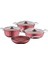 Colonna 7 Parça Granit Tencere Seti 351807BORDO 1