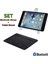 iPad Pro 12.9 2018 Bluetooth Klavye 27 cm (Tr Sticker) + Tablet Standı - AL2754 1