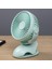 D603 4W USB Şarj Masaüstü Fan Klip Fanı, 4 Hız Kontrolü (Yeşil) ( Dışından) 3