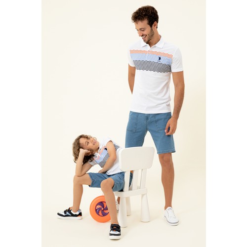 U.S. Polo Assn. Erkek Turuncu T Shirt 50248943-VR051