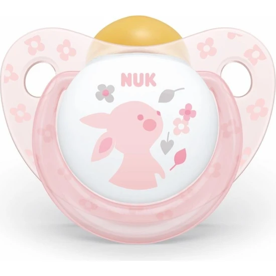 Nuk Baby Rose Kauçuk Emzik 6-18 Ay 734035 Pembe