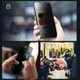 Case 4U Vivo Y11s Ekran Koruyucu Gizli Hayalet Davin 5D Tam Kaplayan Privacy Kırılmaz Cam Siyah