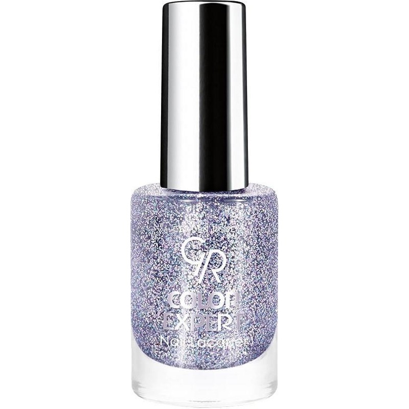 Golden Rose Color Expert Nail Lacquer Glitter No: 605 - Geniş Fırçalı Işıltılı Oje 10.2 ml
