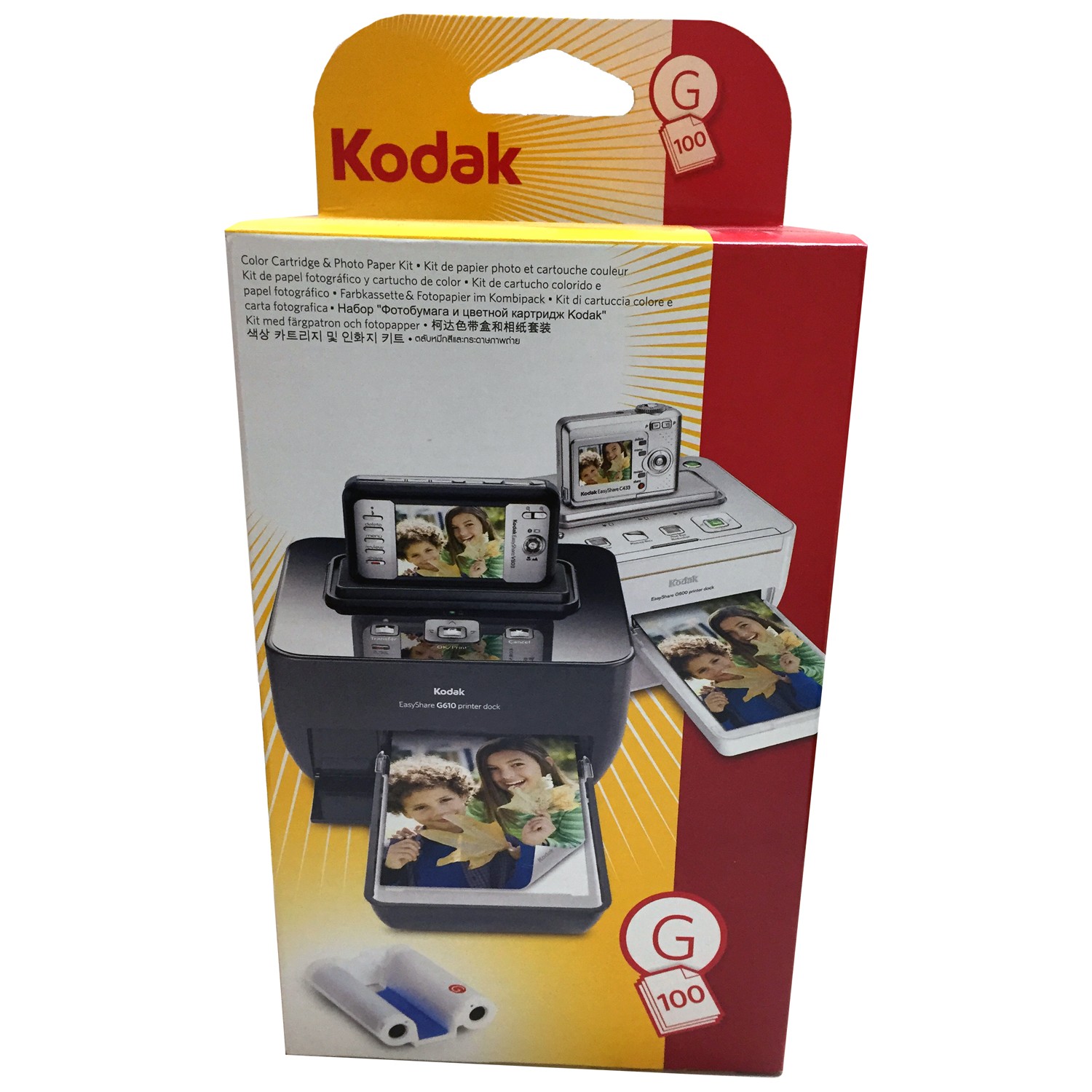 Kodak Easyshare Printer Dock G610 Için 100'LÜK 10X15CM Fiyatı