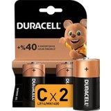 Duracell LR14 Alkalinli C Orta Boy Pil 2'li Paket MN1400 C Boy