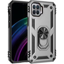 Smody Oppo Reno 4 Lite Kılıf Vega Yüzüklü Standlı Silikon