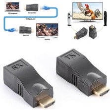 Nivatech NTC-FY1030 HDMI To RJ45 4K Cat6 HDMI Extender 30 Metre