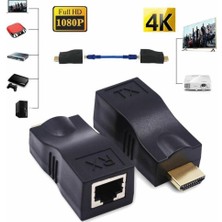 Nivatech NTC-FY1030 HDMI To RJ45 4K Cat6 HDMI Extender 30 Metre