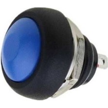 Sanec IC-184 Buton 12MM PBS33B - Mavi