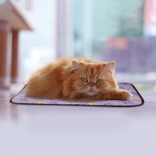 40*29CM Köpekler Için Kedi Mat Soğutma Yaz Pedi Kedi Nefes Alabilir Yatak Yıkanabilir(Yurt Dışından)