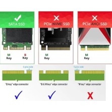Alfais 4233 M.2 Ngff SSD To 2.5 Sata 3 Çevirici Dönüştürücü Adaptör