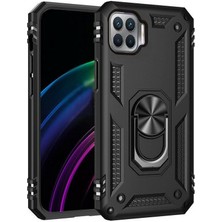 Smody Oppo Reno 4 Lite Kılıf Vega Yüzüklü Standlı Silikon