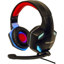 Polygold PG-6972 Mikrofonlu Rgb Oyuncu Kulaklığı