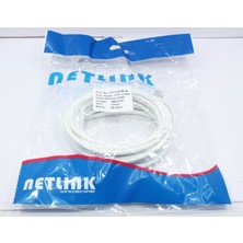 Scspazar Cat6 Patch Cord Kablo 5 Metre Beyaz (Bakır)