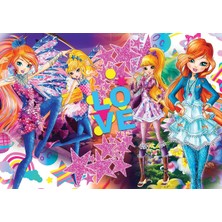 KS Games Ks Puzzle 200 Parça Winx