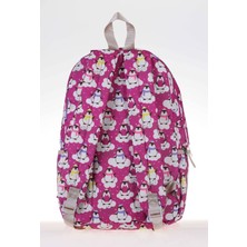 Kaukko Nature Pembe Penguen Ilk ve Ortaokul Sırt Çantası