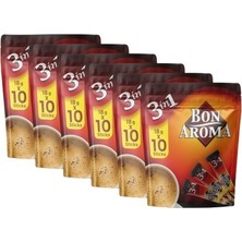 Bon Aroma 3 In 1 Orijinal 18 gr 10'lu Paket x 6 Adet