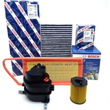 Bosch Citroen C2 1.4 Hdi Dizel Filtre Bakım Seti (2004-2008)
