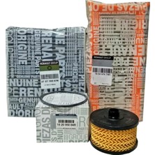 Mais Renault Captur 2013-2018 Model 0.9 Tce Benzinli Filtre Bakım Seti