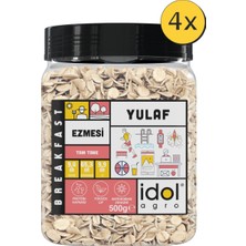 İdolagro Yerli Yulaf Ezmesi Premium Pet Box 4 x 500 gr