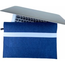 Handmade MacBook Pro Kılıf Çanta 13'' Için Lacivert