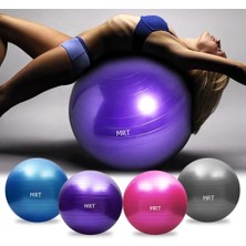 Mrt Pilates Topu 65 cm ( Mor ) + Pompa