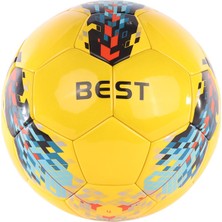 Delta Best  Lazer Yapıştırma 4 Numara Sarı Deluxe Futbol Topu