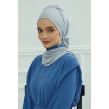 Aisha's Design Penye Hazır Türban,HT-96,HT-96,Gri