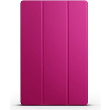 Fuchsia Galaxy Tab S8 Ultra SM-X900 14.6' 2022 Uyumlu Kılıf Smart Cover Standlı Akıllı 1-1 Tablet Kılıfı