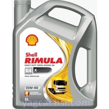 Shell Rimula R4 X 15W-40 5 Litre Motor Yağı ( Üretim Yılı: 2025 )