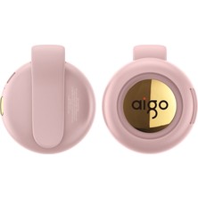 Aigo Agf-03 360 Derece Ayarlanabilir Rüzgar Yönü Masaüstü Fan (Pembe) (Yurt Dışından)