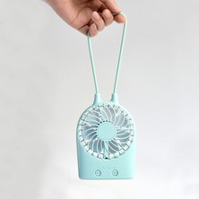 Xphone Store Şarj Edilebilir Sevimli Mini Fan Masaüstü (Pembe) (Yurt Dışından)