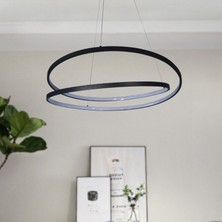 Triolux TRA30035 Eco Ø60 cm LED Avize Sarkıt Çiftsalto - Işık Rengi 3000K Sıcak Beyaz