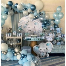 Best Parti Fil Konsept Balon Zincir 50 Adet + 5 Mt. Balon Zinciri
