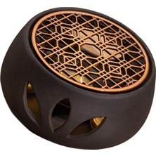 Prettiya Teapot Tealight Tepsi Çay Sıcak Cam / Porselen / Metal Çaydan Metal Isıtıcı Plaka D (Yurt Dışından)