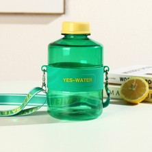 PLZ Shop Büyük Kapasiteli Spor Plastik Su Bardağı Yeşil (Yurt Dışından)