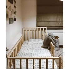 Baby Kinder Tuna Doğal Montessori Bebek ve Çocuk Karyolası