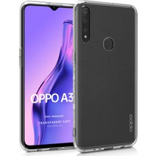 Kılıfist Oppo A31 Kılıf Crystal Clear Liquid Soft Transparent Şeffaf Ince Silikon