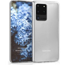 Kılıfist Samsung Galaxy S20 Ultra Kılıf Crystal Clear Liquid Soft Transparent Şeffaf Ince Silikon